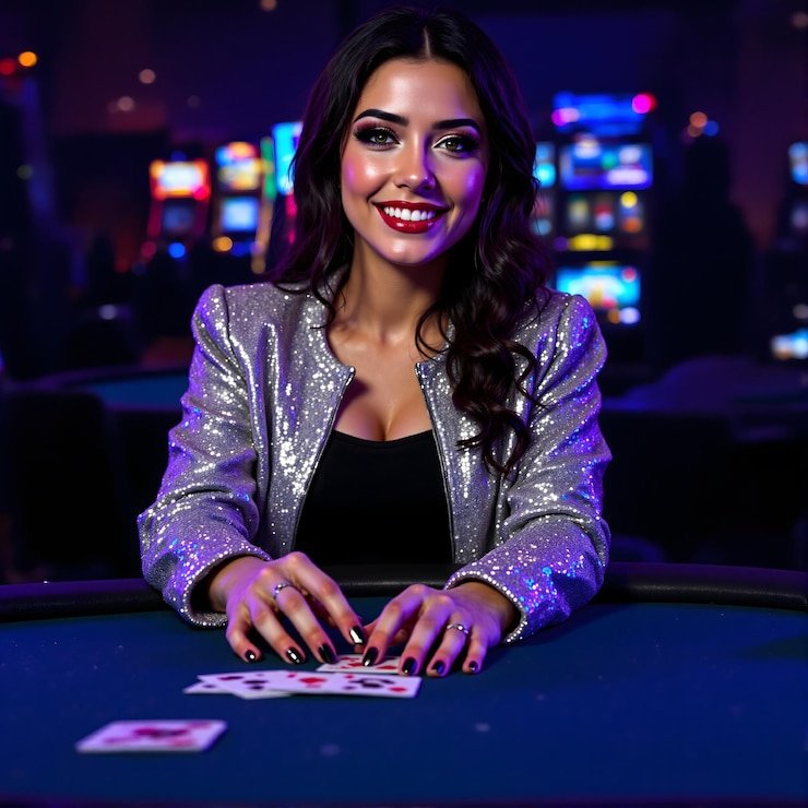 Antarmuka taruhan Pretty Gaming di platform raja burma88 menampilkan chip dan area permainan